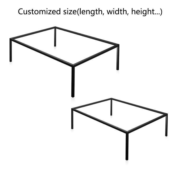 Morden Small Coffee Table Frames Metal Legs