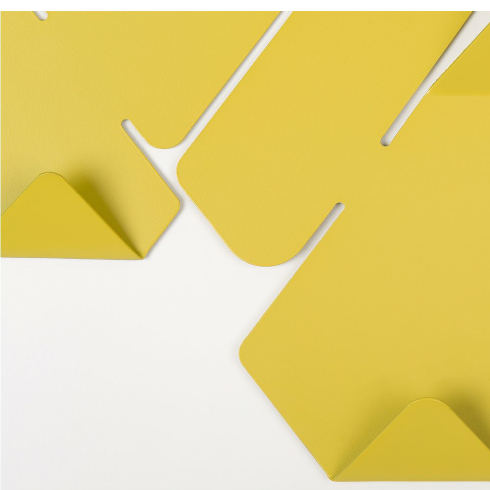 Modern Fashionable Yellow Wall Bracket Hook Cloud Hanger