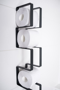 Metal Wall Mounted Metal Holder for Toilet Paper Rolls