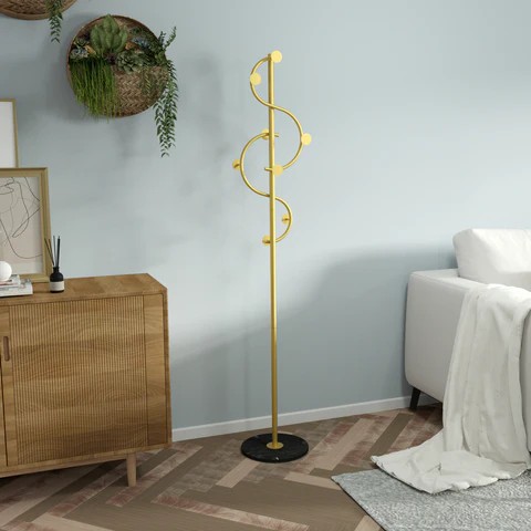 Stylish And Practical Home Decor Yishang Metal Coat Rack (1)