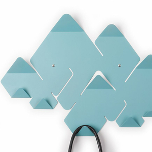 Design Custom Wall Mounted Metal Cloud Shaped Hangers