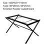 Modern Furniture Base Gold Metal Steel Side Table Legs