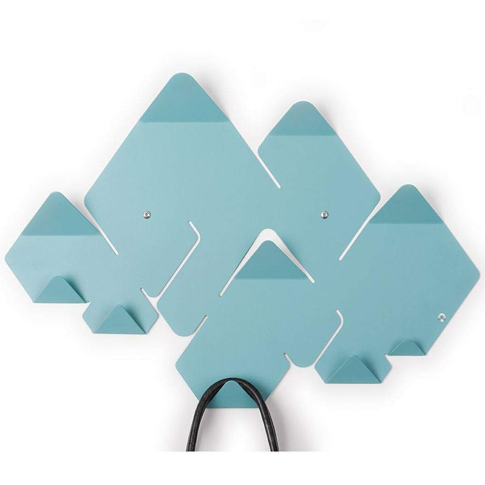 Design Custom Wall Mounted Metal Cloud Shaped Hangers