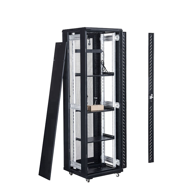 42U Server Rack Cabinet With Secure Locking Door