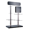 Floor Stand Apparel Stainless Steel Clothing Display Racks