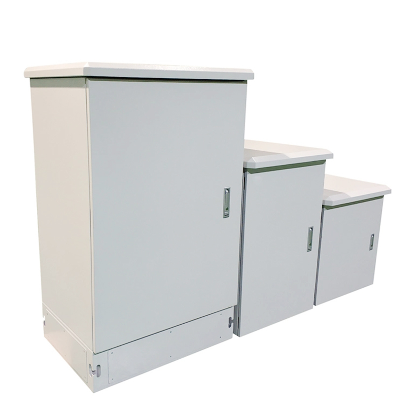 Stainless steel Low Voltage Electrical Knock Down Control cabinet For Subway