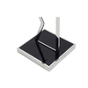 Mirror Stainless Steel Acrylic Floor Standing Phone Accessories Metal Rack Clothing Underwear Sandals Display Stand