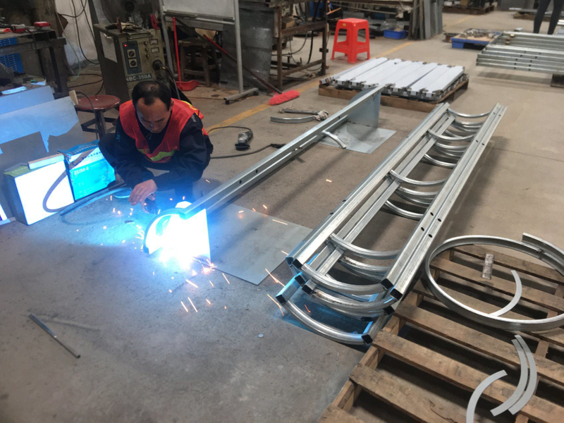 CustomizedTraffic Road Welding Frame Fabrication