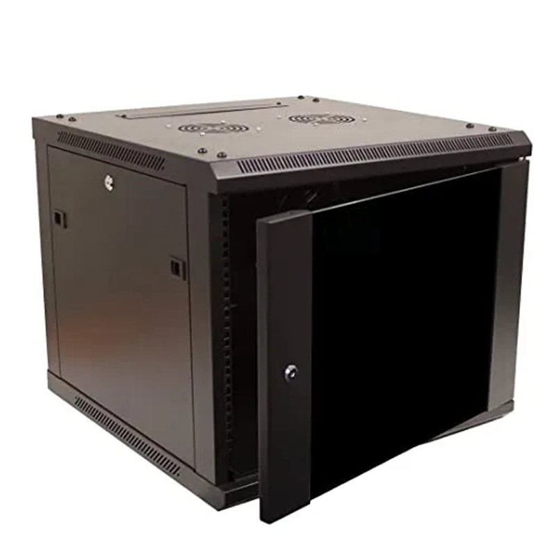 Wall mount outdoor network cabinet enclosure