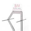 Custom Perfume Clothes Store Metal Display Stand