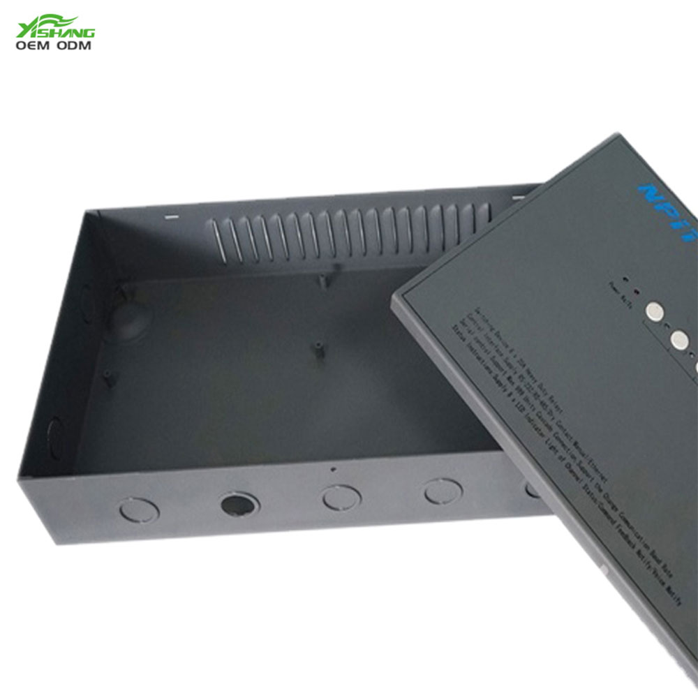 Electronic metal box control box for server equipment 