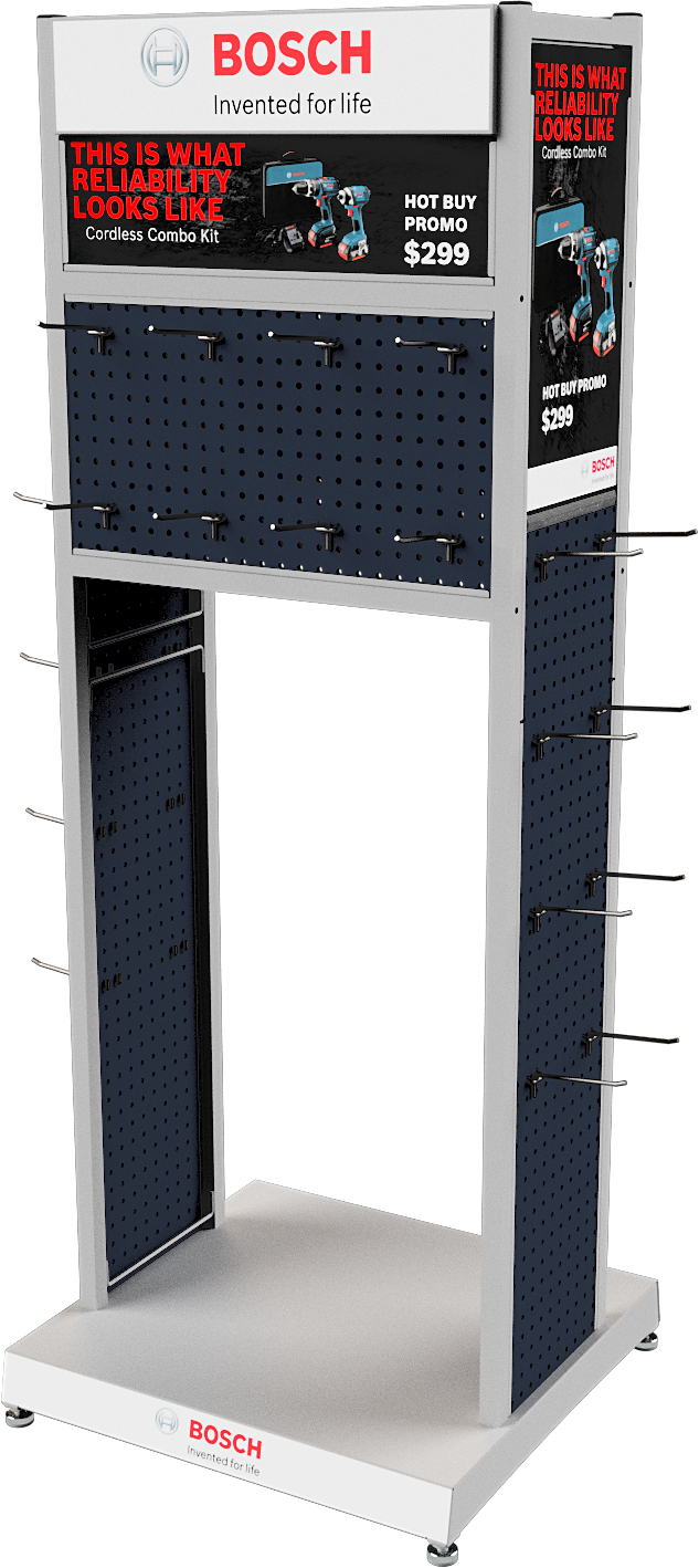 Gridwall Display Stand