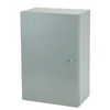 Outdoor Painted Steel metal enclosure Cabinets & Box Manufacturer With Safety Locks Hinged Mounting Plate