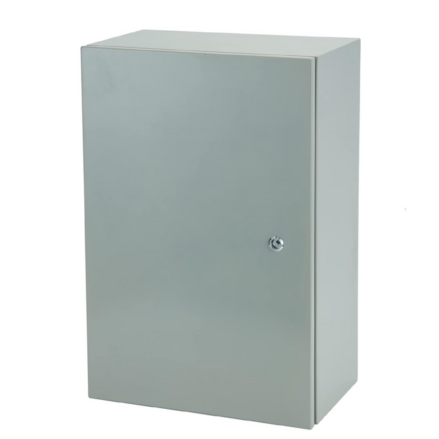 IP65 Weatherproof Large Equipment Metal Enclosure With Mounting Plate And Wall Bracket