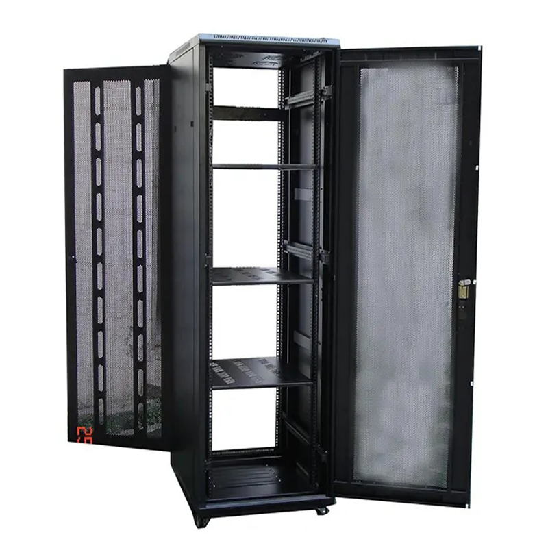 42U Server Rack Cabinet With Secure Locking Door