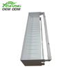 Powder coated white metal display counter rack for hair dye products