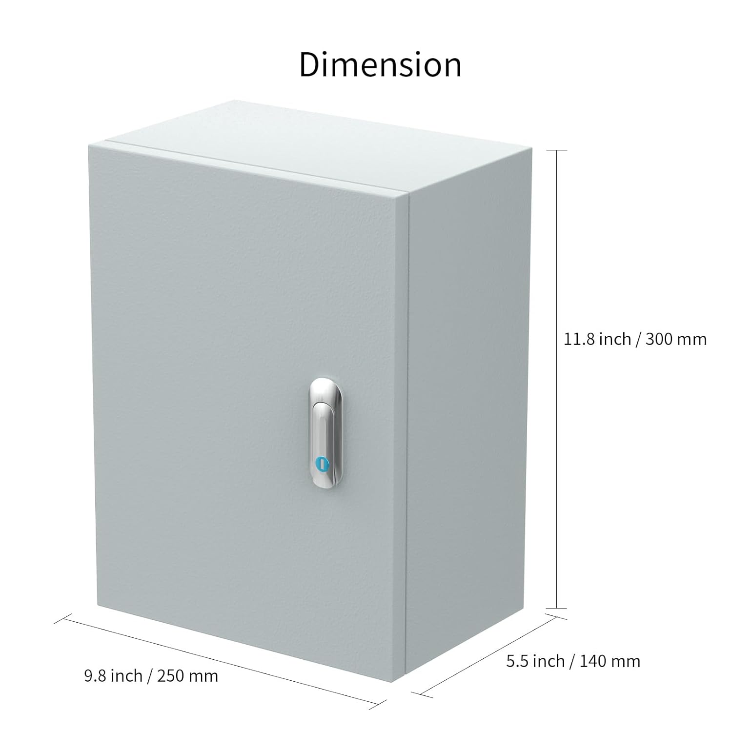 Removable Inner Panel IP66 Water & Dust Proof Ideal Junction Metal Enclosure Box For Outdoor/Indoor