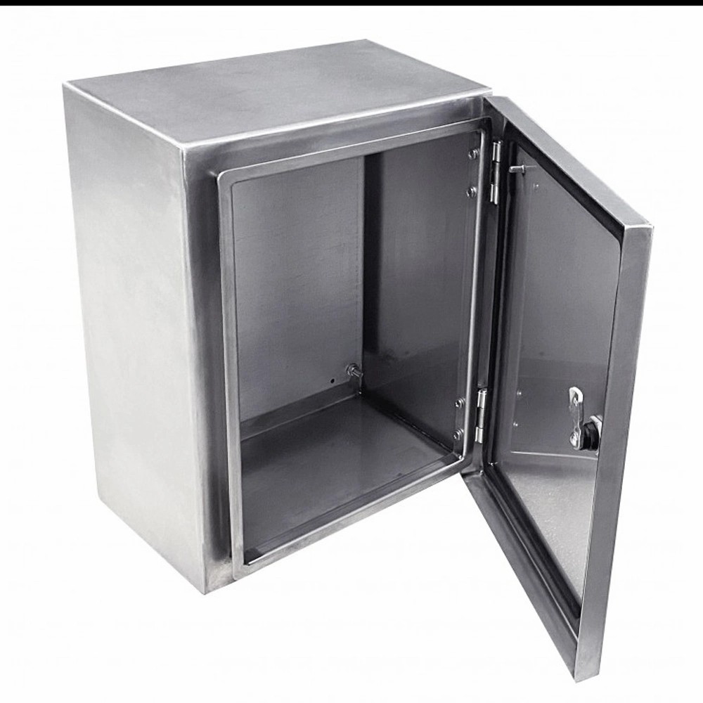 Outdoor Galvanized Plate electric Junction Box Equipment Cabinet metal Vented Enclosure