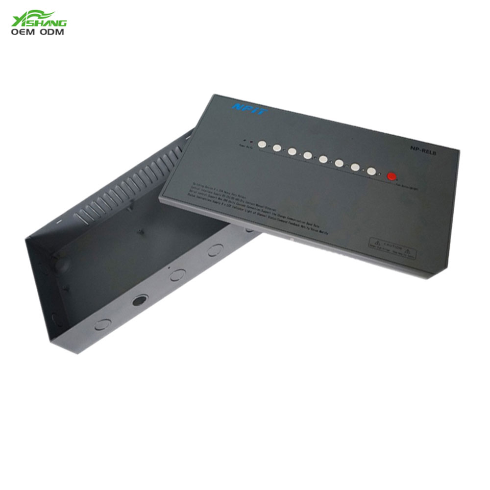 Electronic metal box control box for server equipment 