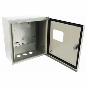 Outdoor Galvanized Plate electric Junction Box Equipment Cabinet metal Vented Enclosure