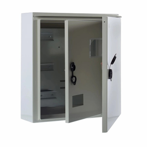 Indoor & Outdoor Wall Mount Dustproof Universal Electric Equipment Junction Box Metal Enclosure with Safety Lock