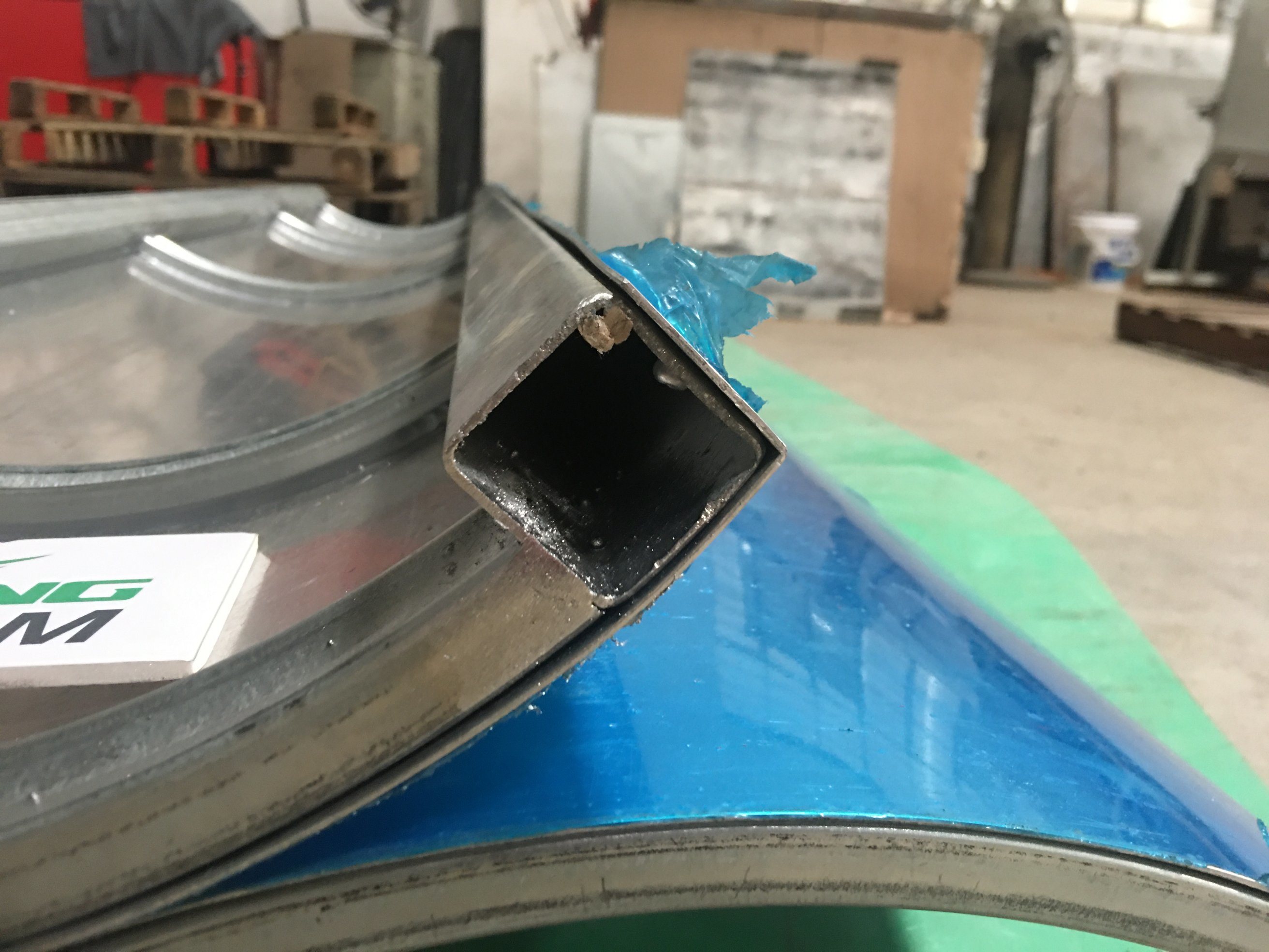 Galvanized Steel Bending Stamping Parts Metal Enclosure