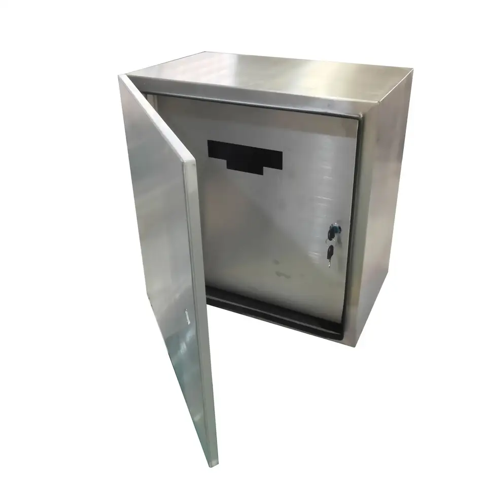 IP66 Waterproof 304 Stainless Steel Wall Power Distribution Box