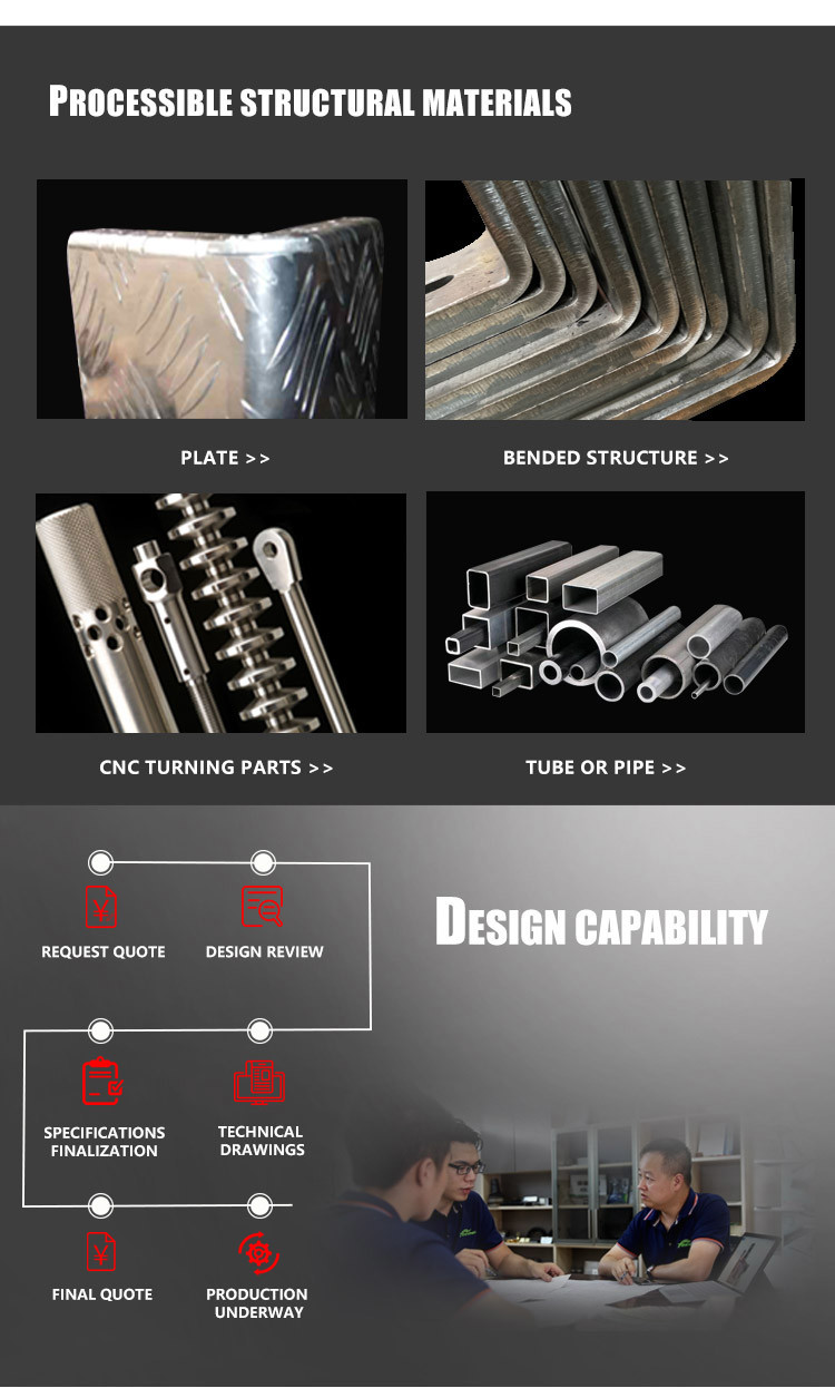 Sheet Metal Bending Fabrication Processing Stamping Welding Parts